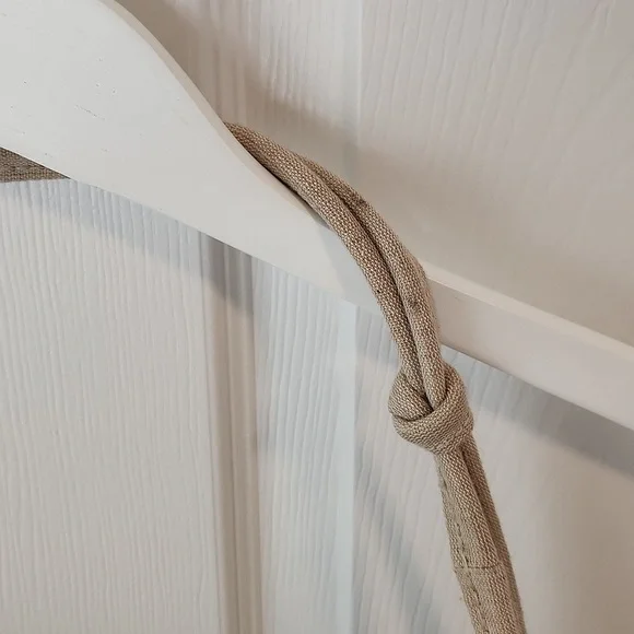 Paul Brent Palm Tree purse handbag canvas beaded army green - Picture 4 of 11